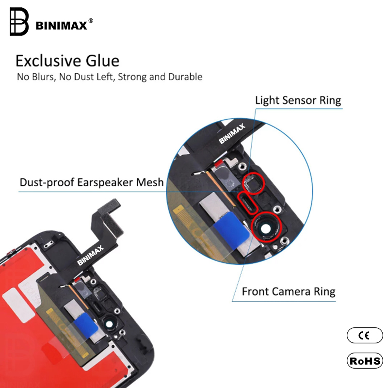 BINIMAX mobiltelefonskærme til ip 6S