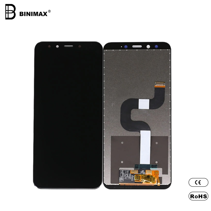 BINIMAX TFT LCD-skærm til mobiltelefon Samlingsdisplay til MI 6x