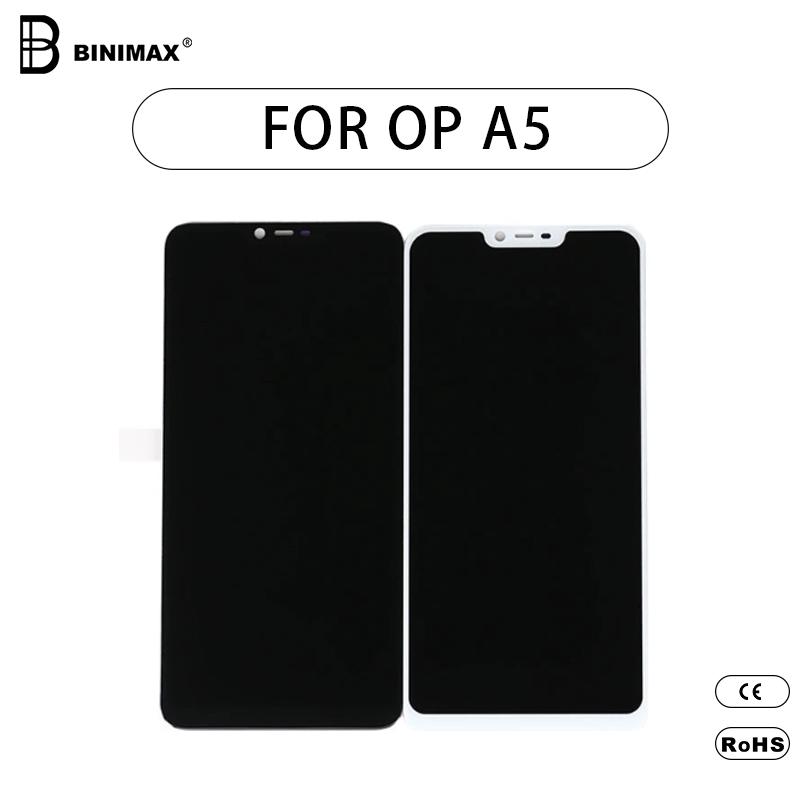 Mobiltelefon LCD- skærm BINIMAX erstatningsskærm for OPPO A5 mobiltelefon