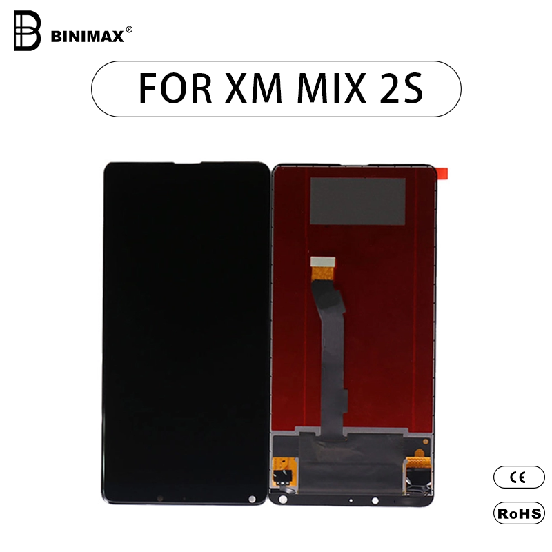 Mobiltelefon LCD- skærm BINIMAX erstatningsskærm for MI mix 2s mobiltelefon